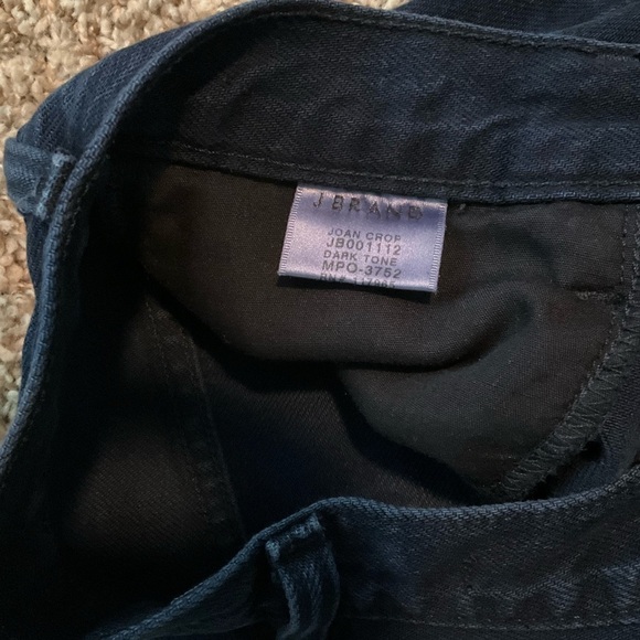J Brand Joan Crop Cropped Relaxed/Boyfriend Fit Jeans Size 26 - Picture 3 of 10